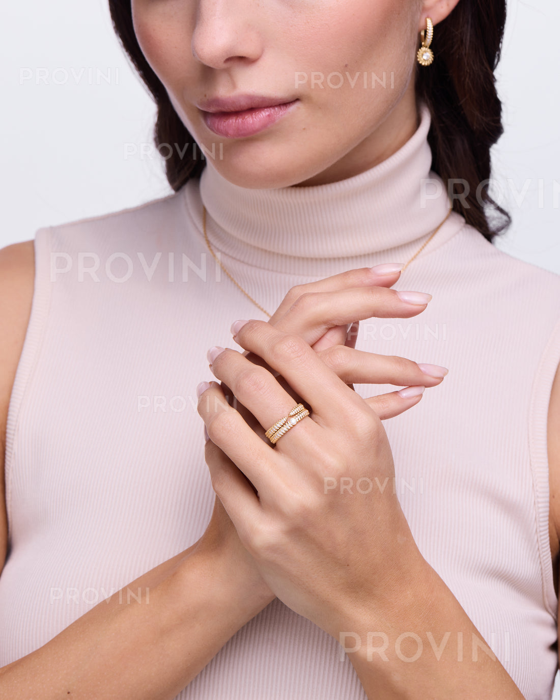 PROVA Turquoise Ring Platinum