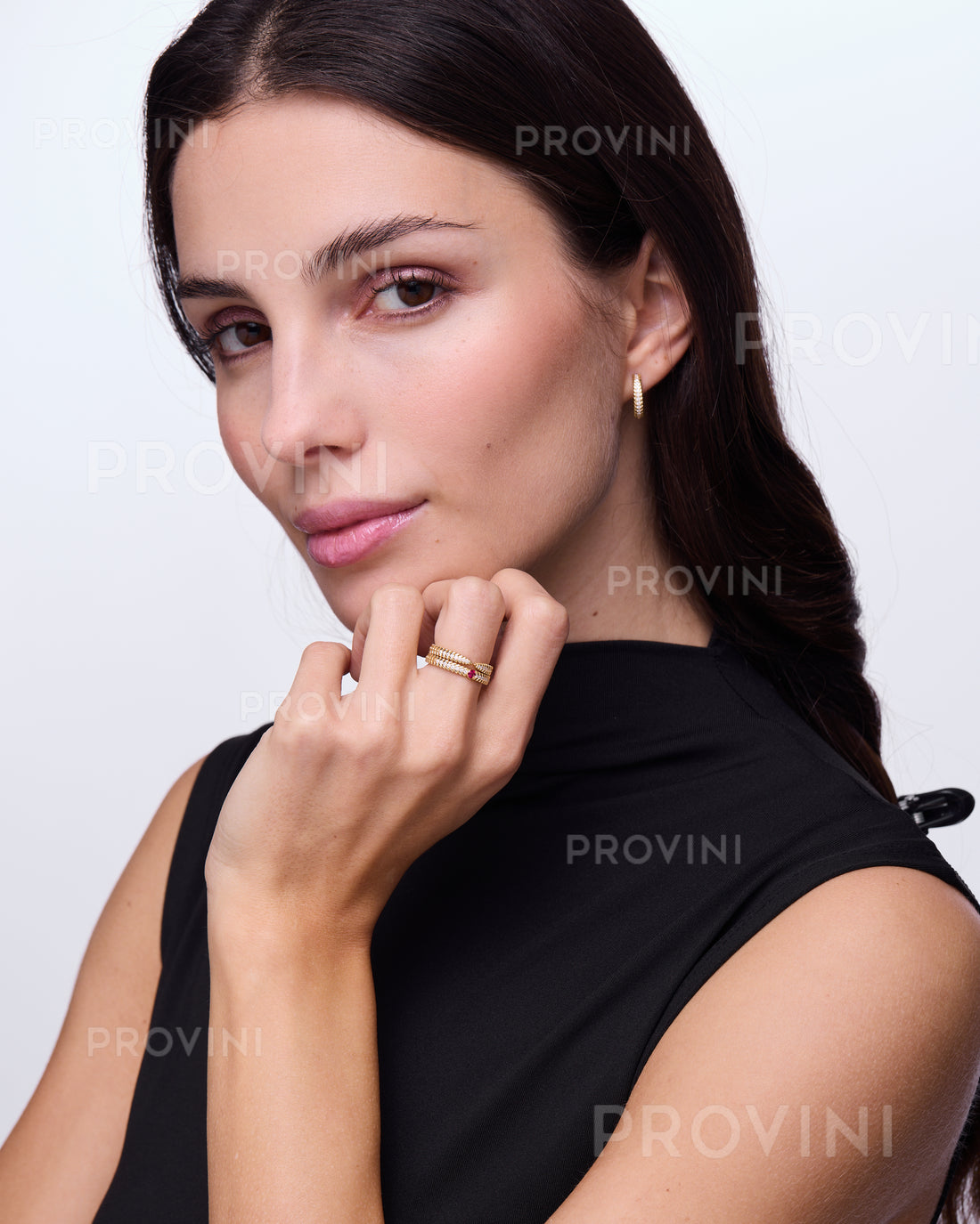 PROVA Turquoise Ring Platinum