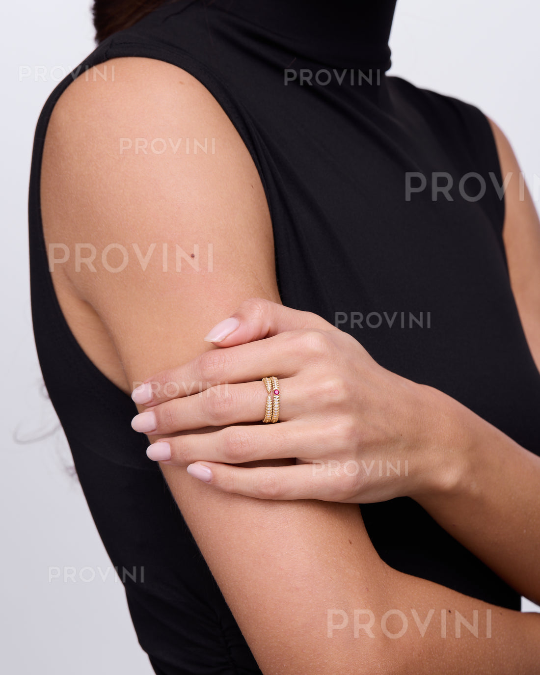 PROVA Turquoise Ring Rose Gold