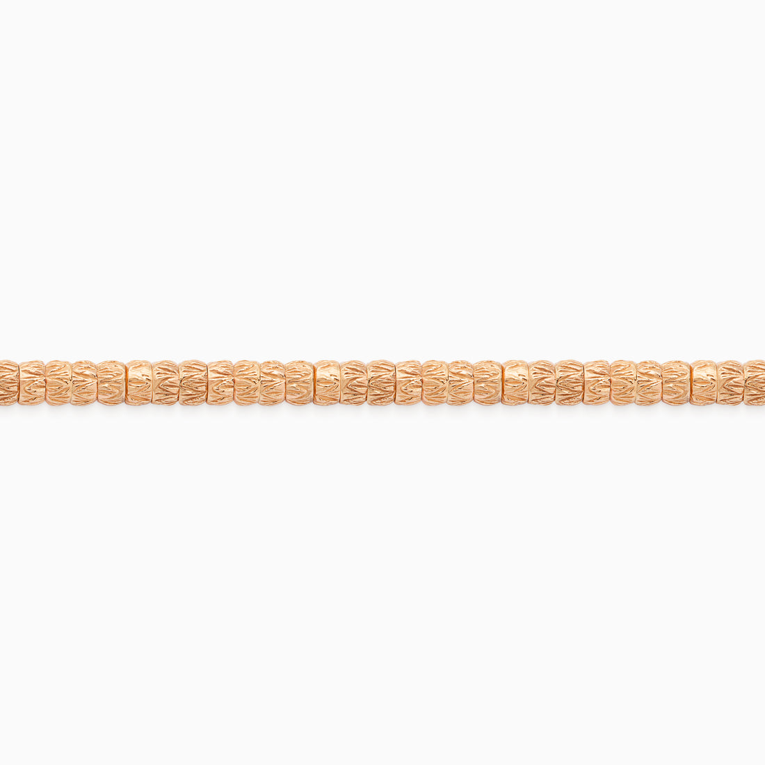 Sapphire Botticelle Medium Necklace – 1 Wheel, Rose Gold