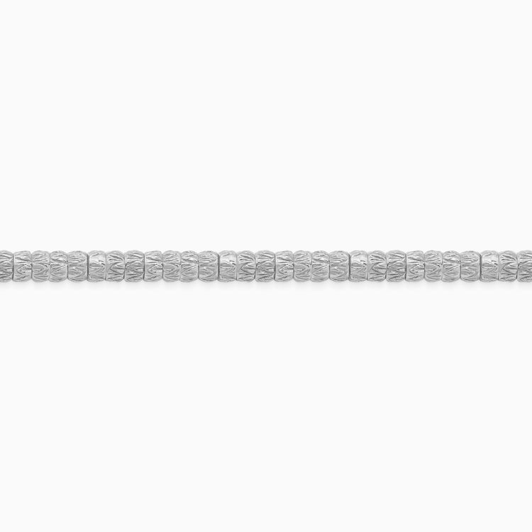 Sapphire Botticelle Medium Necklace – 1 Wheel, White Gold