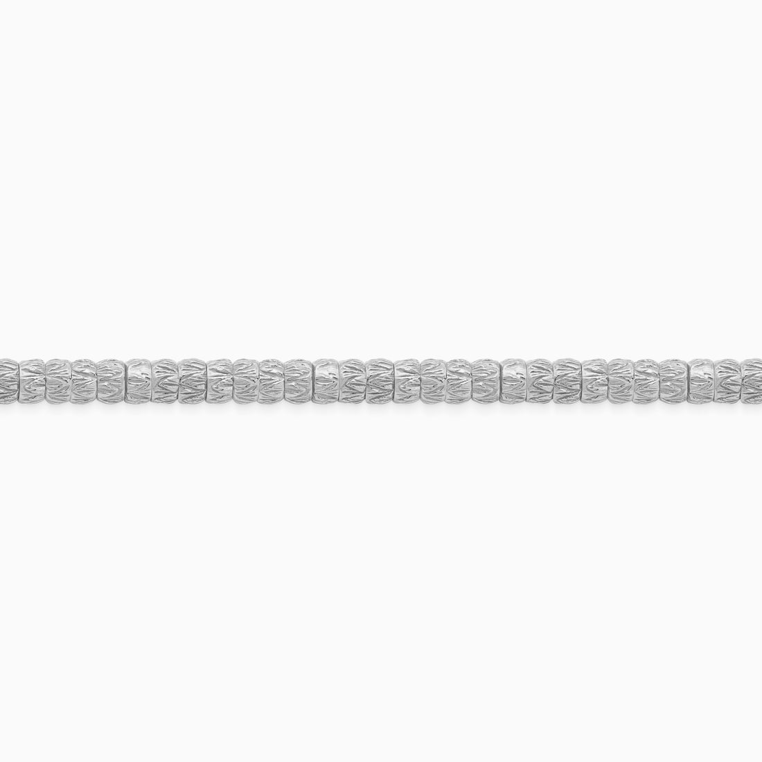 Gold Botticelle Medium Necklace, White Gold