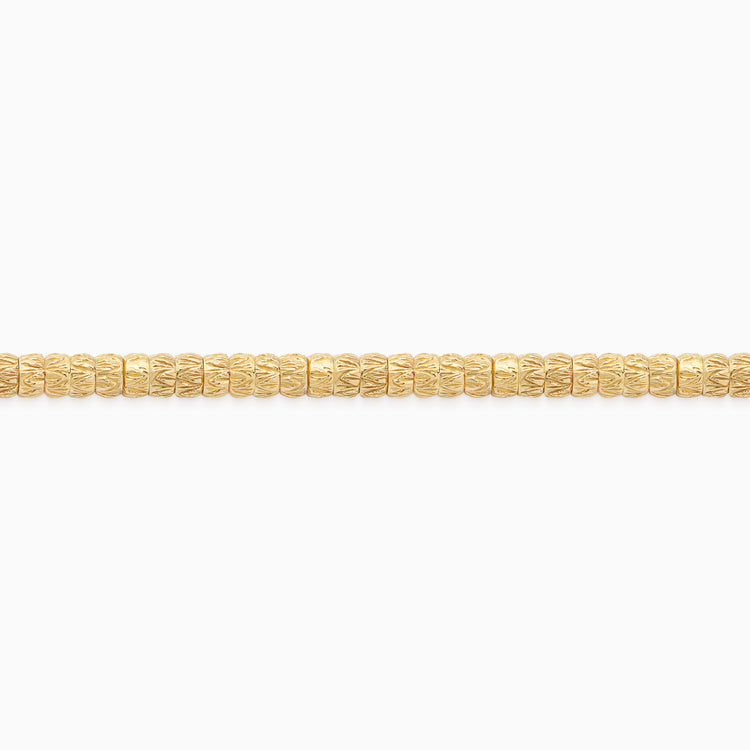 Emerald Botticelle Medium Necklace – 1 Wheel, Yellow Gold