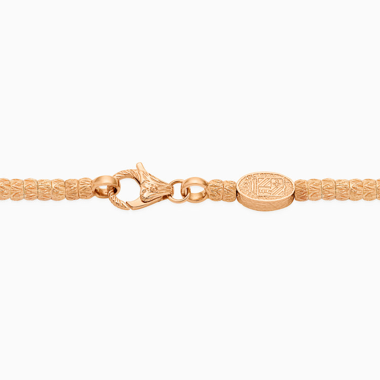 Diamond Botticelle Medium Necklace – 6 Wheels, Rose Gold