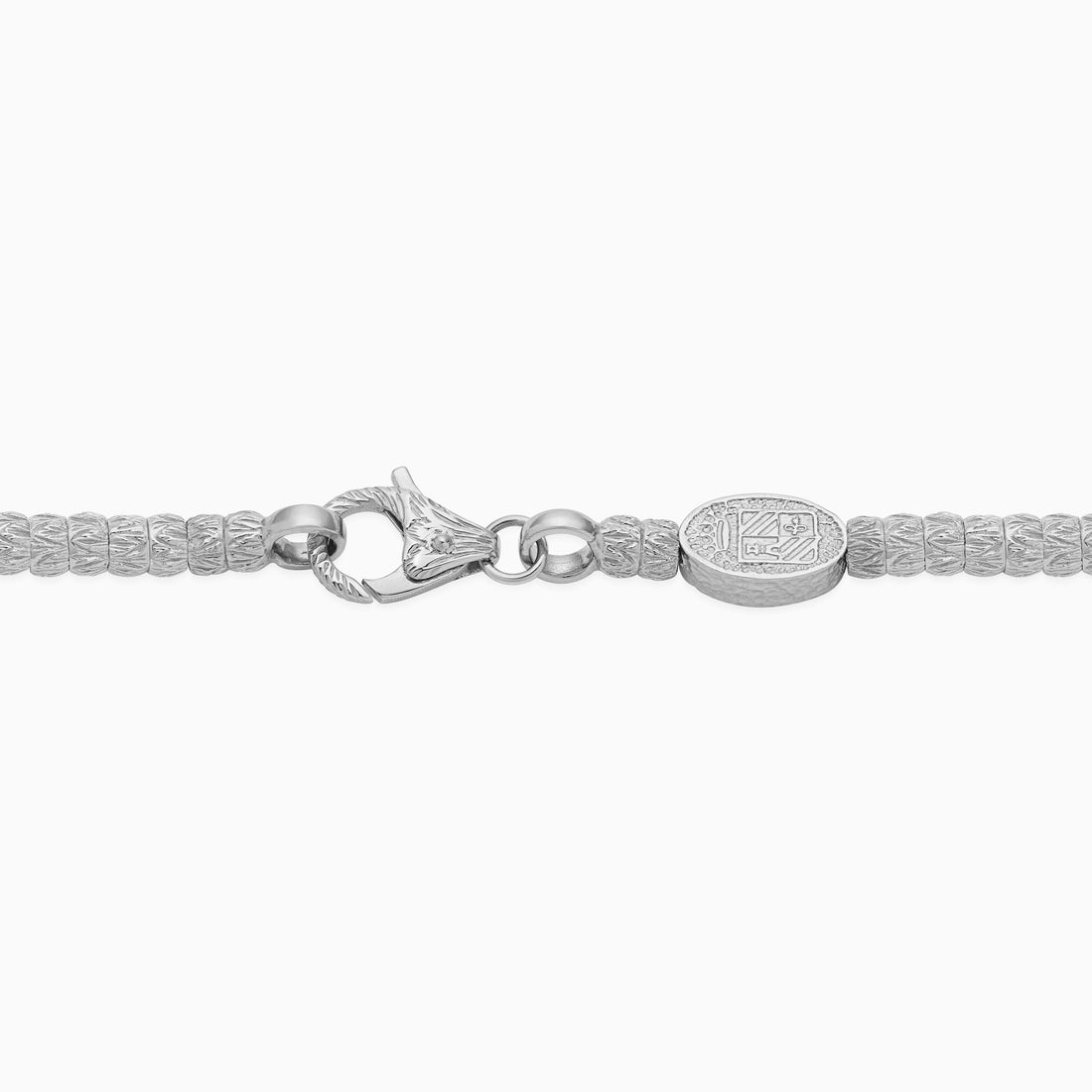 Sapphire Botticelle Medium Necklace – 1 Wheel, White Gold