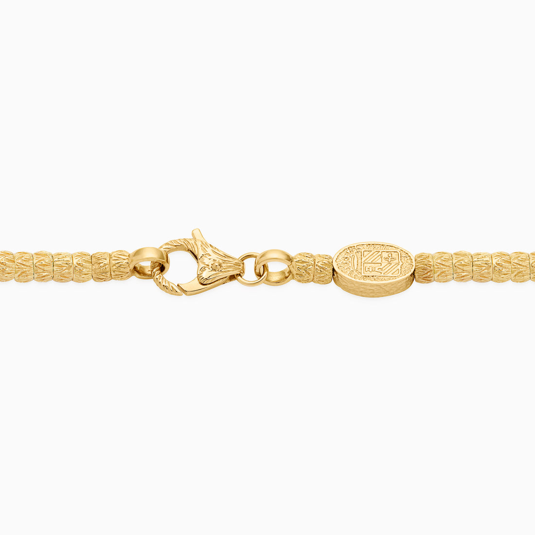 Diamond Botticelle Medium Necklace – 1 Wheels, Yellow Gold
