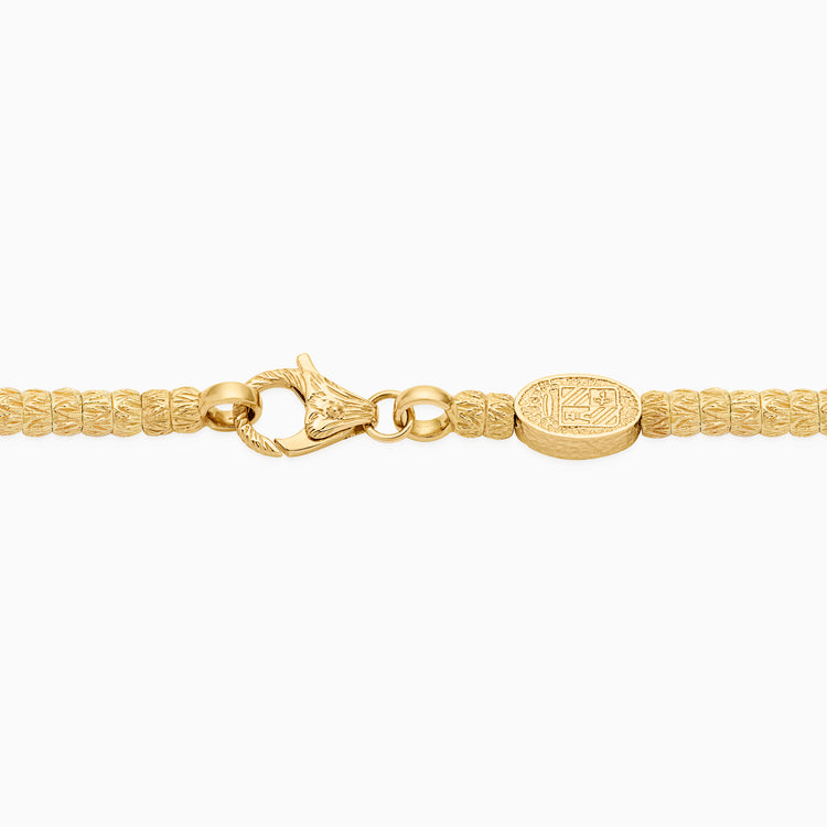 Diamond Botticelle Medium Necklace – 1 Wheels, Yellow Gold