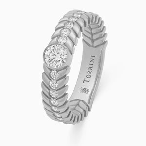 Diamond Alloro Big with diamonds, platinum
