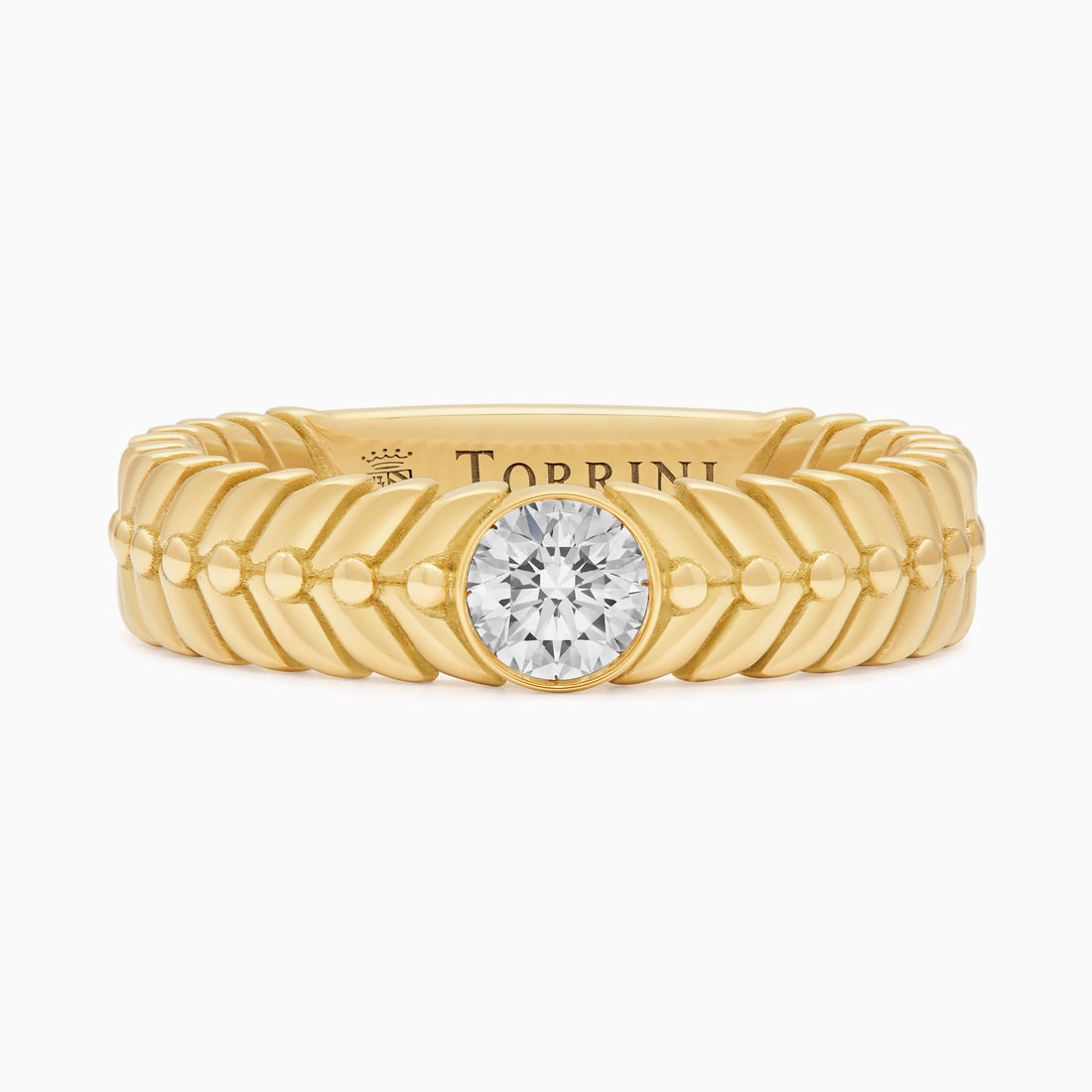 Diamond Alloro Big, yellow gold