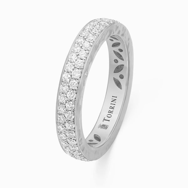Eternity Torrini Classic Ring, 3mm platinum