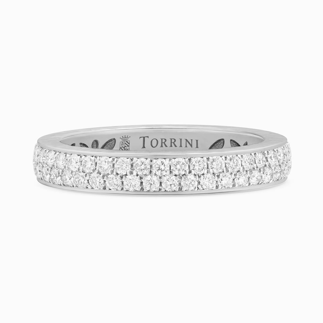 Eternity Torrini Classic Ring, 3mm platinum