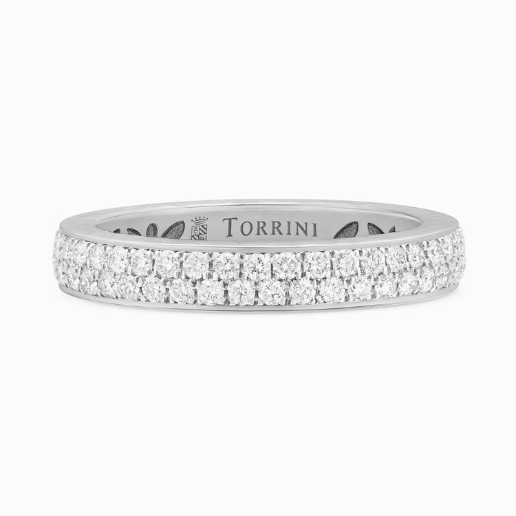 Eternity Torrini Classic Ring, 3mm platinum