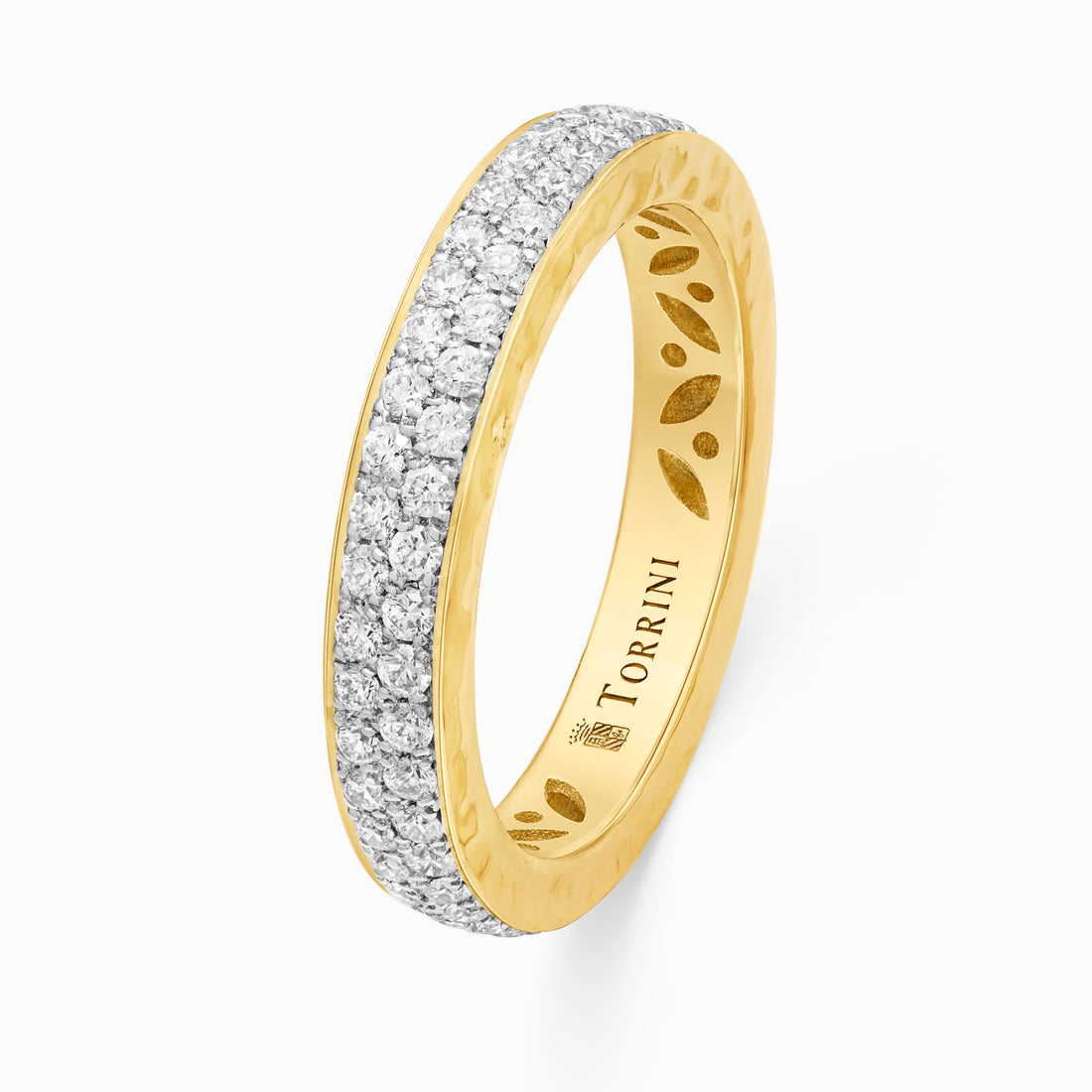 Eternity Torrini Classic Ring, 3mm yellow gold