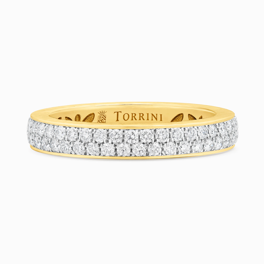 Eternity Torrini Classic Ring, 3mm yellow gold