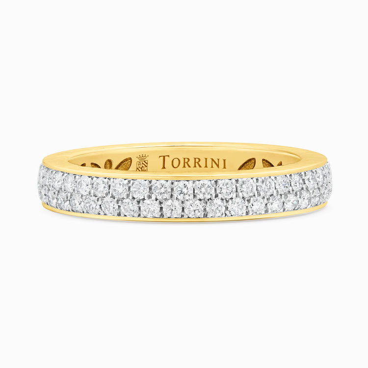 Eternity Torrini Classic Ring, 3mm yellow gold