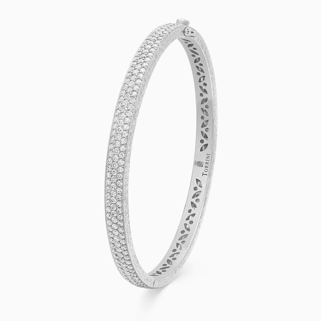 Diamond Torrini Classic Bracelet, Platinum