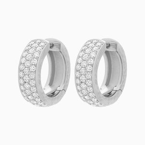 Diamond Torrini Classic Earrings, Platinum