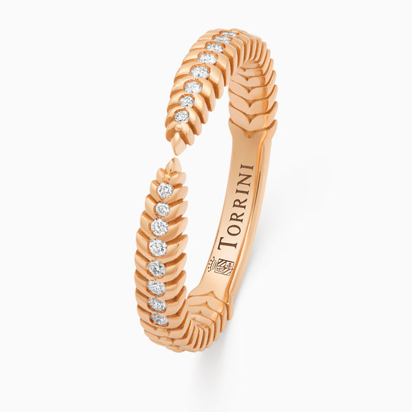 Diamond Alloro Open Classic, rose gold