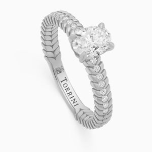 Diamond Alloro Griffe Medium, platinum