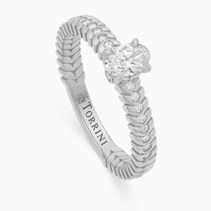 Diamond Alloro Griffe Small, platinum