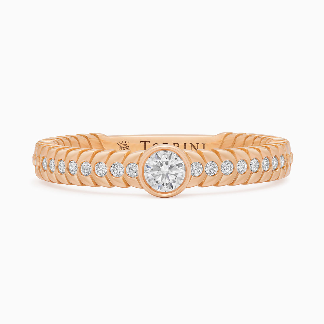 Diamond Alloro Classic Oversize, rose gold