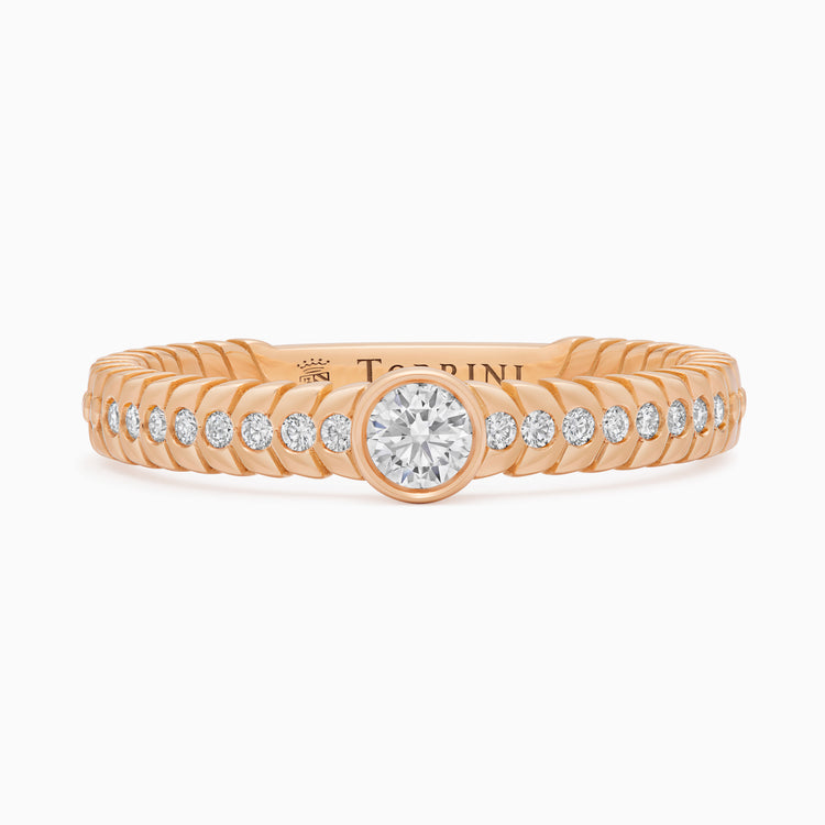 Diamond Alloro Classic Oversize, rose gold