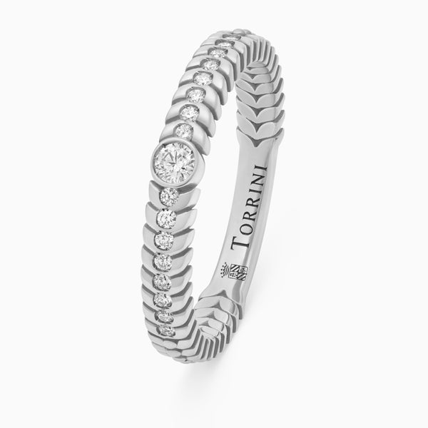 Diamond Alloro Classic with diamonds, platinum