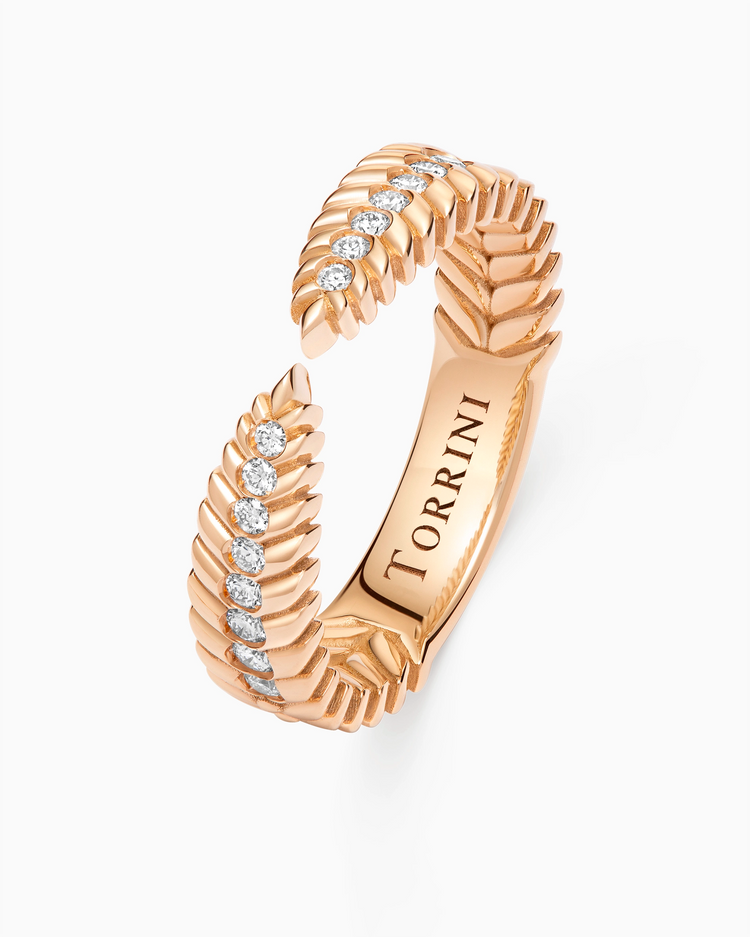 Diamond Alloro Open, rose gold