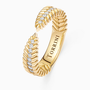Diamond Alloro Open yellow gold
