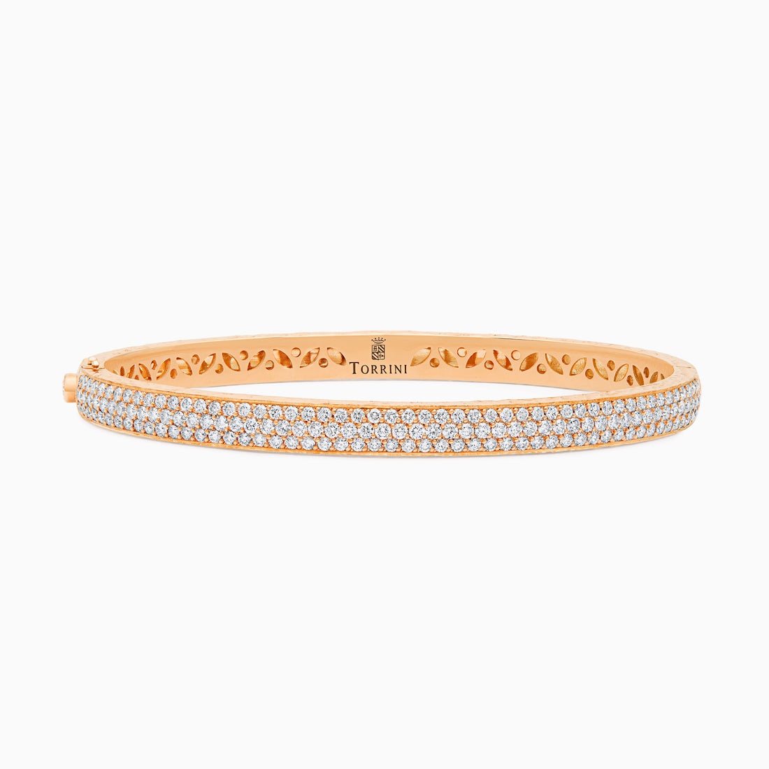Diamond Torrini Classic Bracelet, Rose Gold