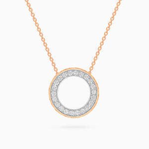 Diamond Torrini Classic Necklace, Rose Gold
