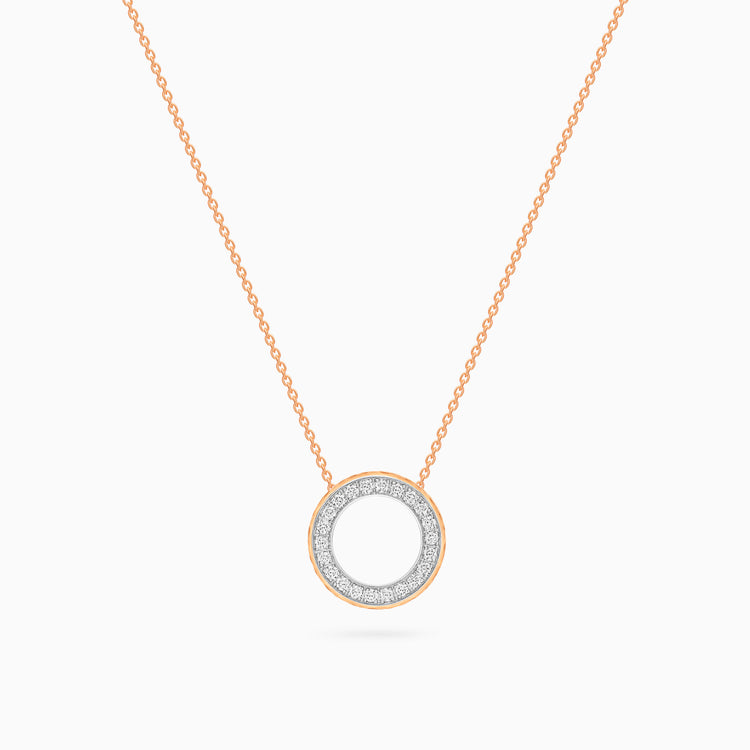 Diamond Torrini Classic Necklace, Rose Gold