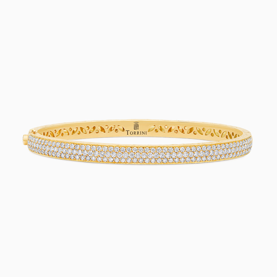 Diamond Torrini Classic Bracelet, Yellow Gold