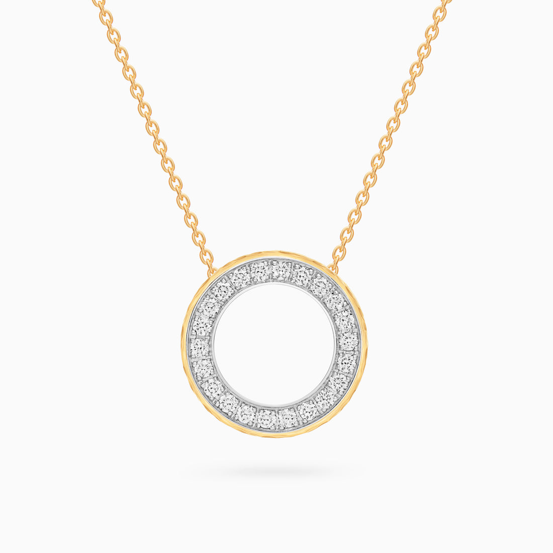 Diamond Torrini Classic Necklace, Yellow Gold