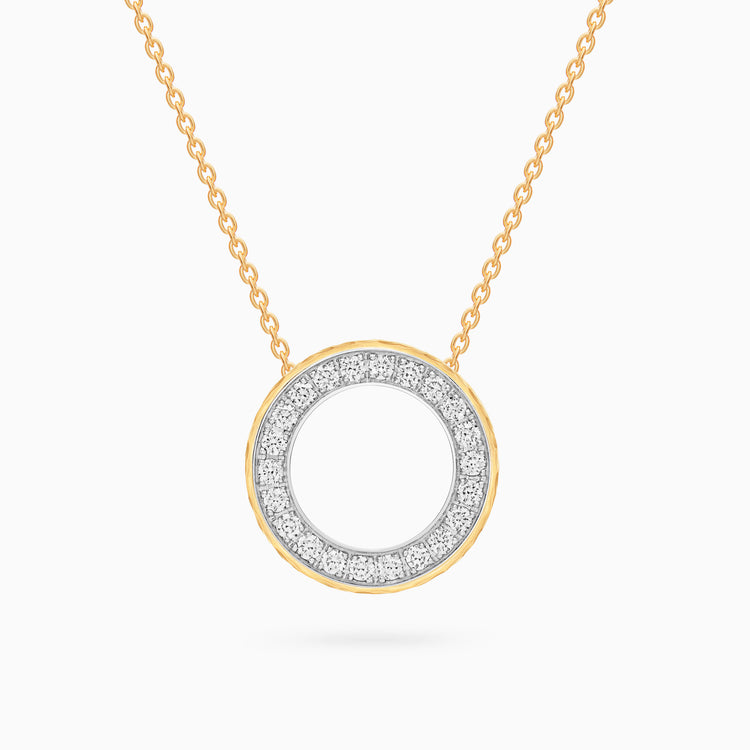 Diamond Torrini Classic Necklace, Yellow Gold