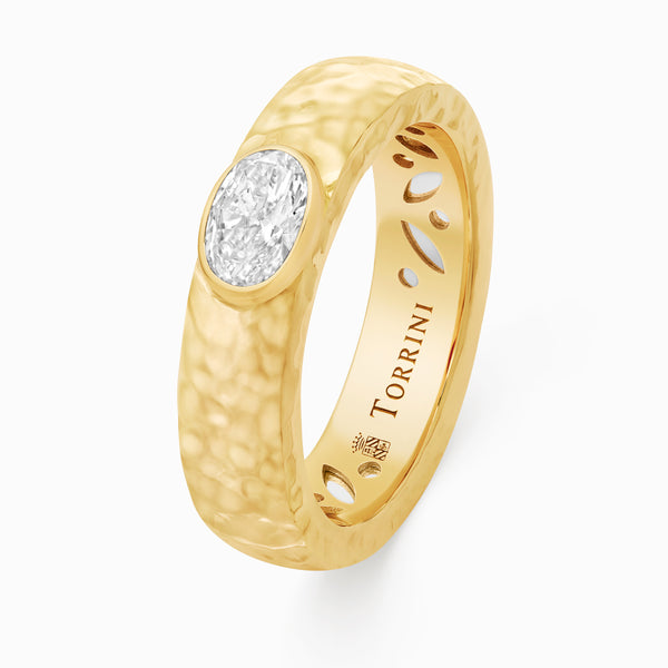 Diamond Torrini Classic Ring, yellow gold