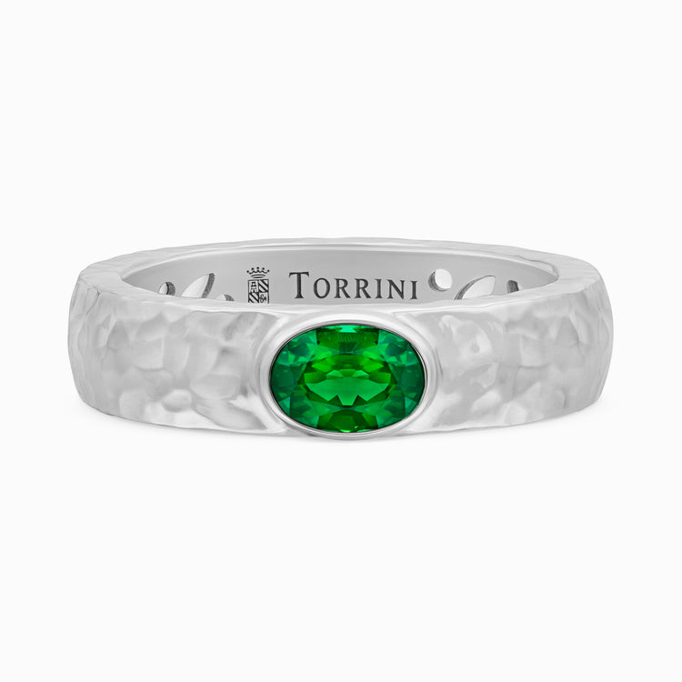 Emerald Torrini Classic Ring, platinum