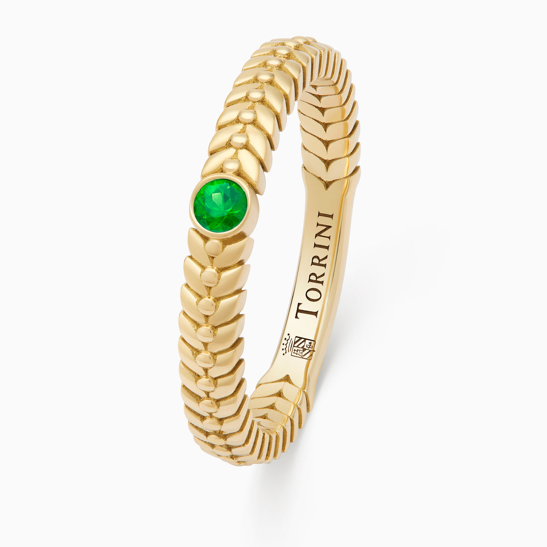 Emerald Alloro Classic, yellow gold