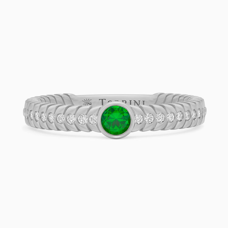 Emerald Alloro Classic Oversize, platinum