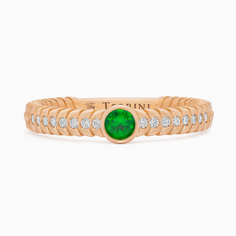 Emerald Alloro Classic Oversize, rose gold