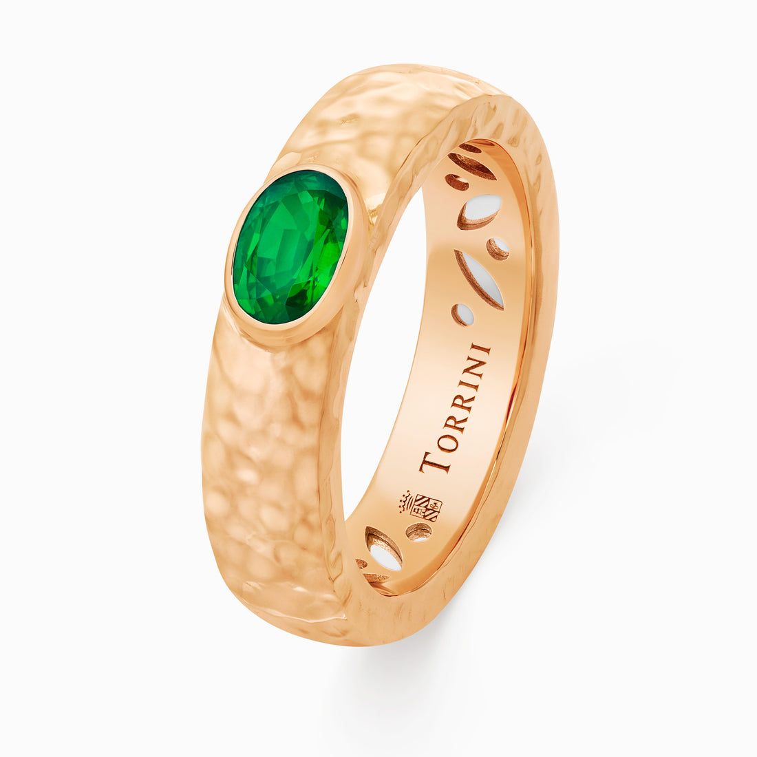 Emerald Torrini Classic Ring, rose gold