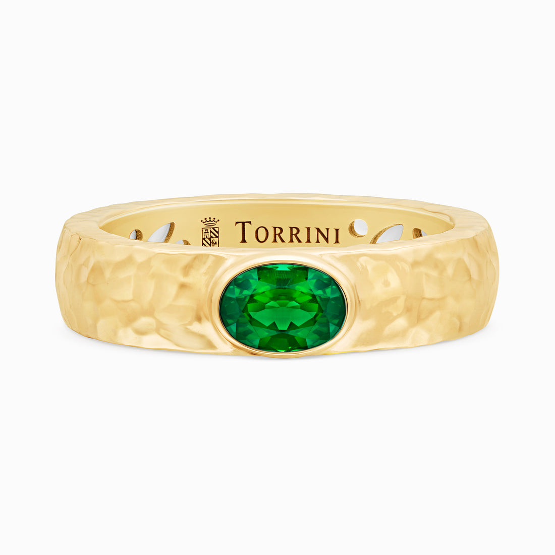 Emerald Torrini Classic Ring, yellow gold