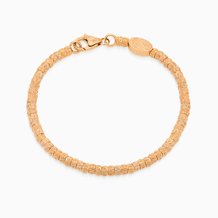 Gold Botticelle Medium Bracelet, Rose Gold