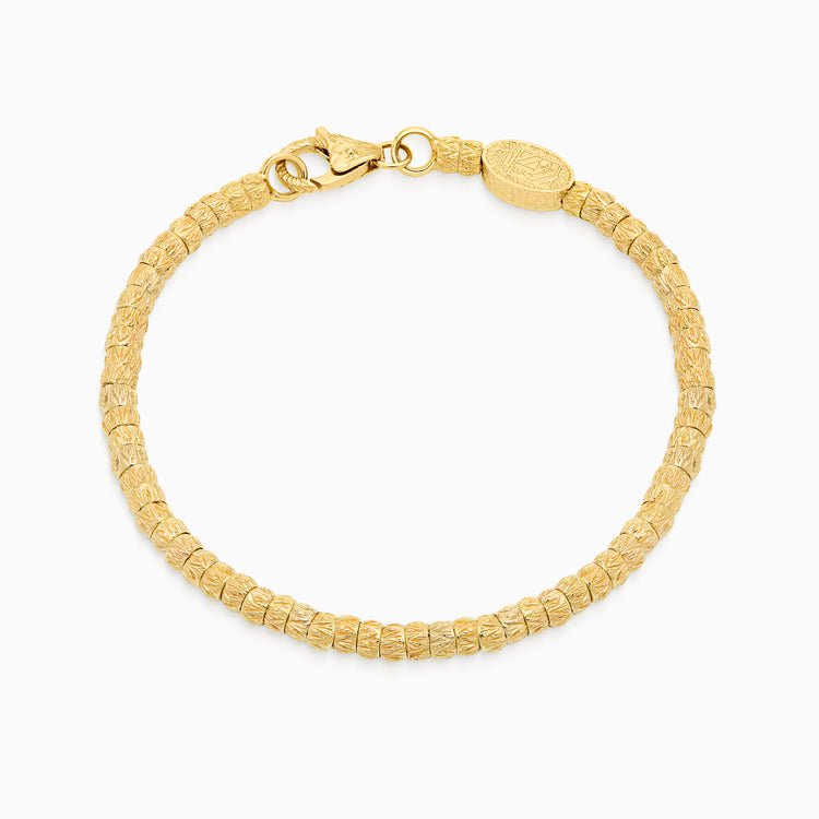 Gold Botticelle Medium Bracelet, Yellow Gold