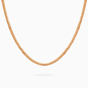 Gold Botticelle Medium Necklace, Rose Gold
