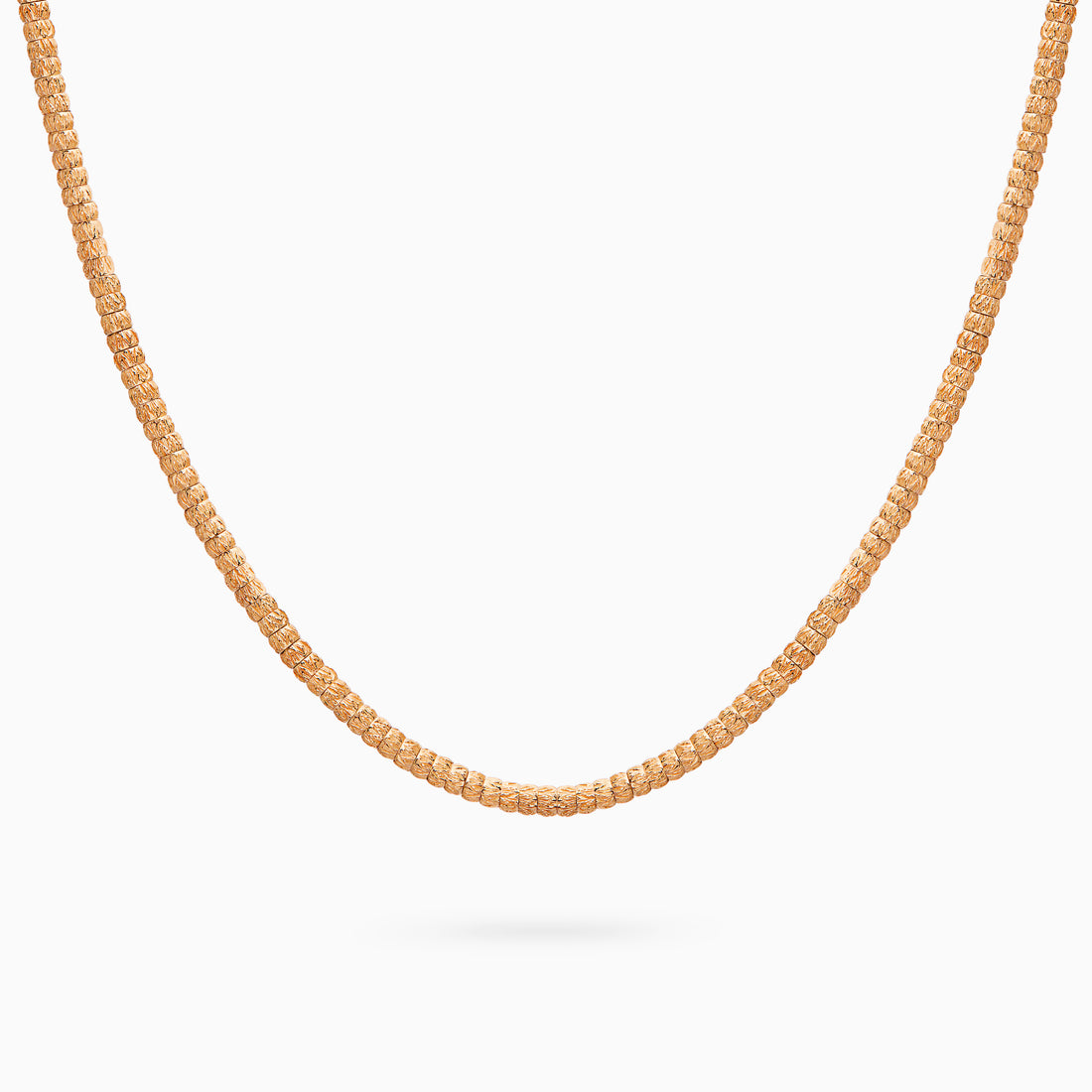 Gold Botticelle Medium Necklace, Rose Gold