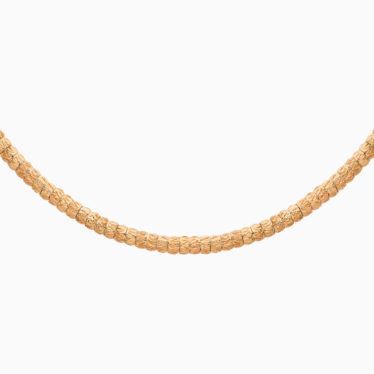 Gold Botticelle Medium Necklace, Rose Gold