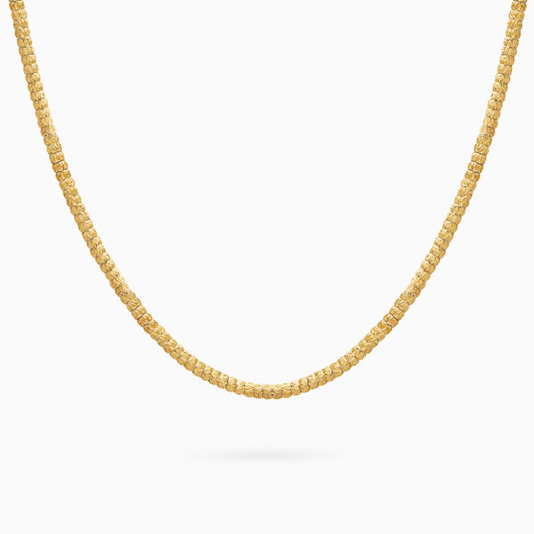 Gold Botticelle Medium Necklace, Yellow Gold