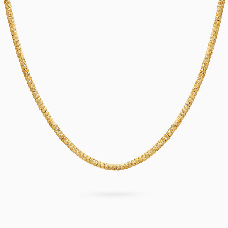 Gold Botticelle Medium Necklace, Yellow Gold