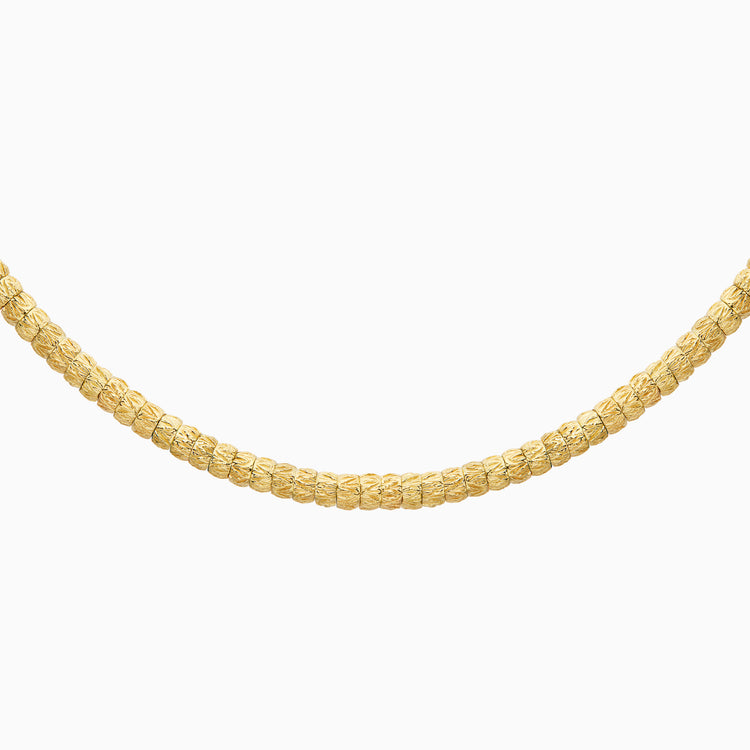 Gold Botticelle Medium Necklace, Yellow Gold